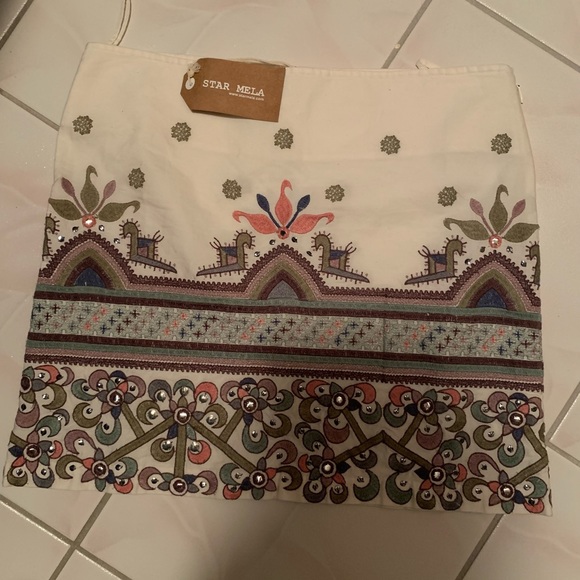 NWT Star Mela Asta Embroidered Skirt - Picture 3 of 9